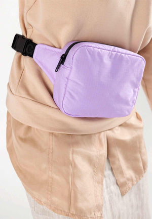 PUFFY FANNY PACK DUSTY LILAC - Moeon