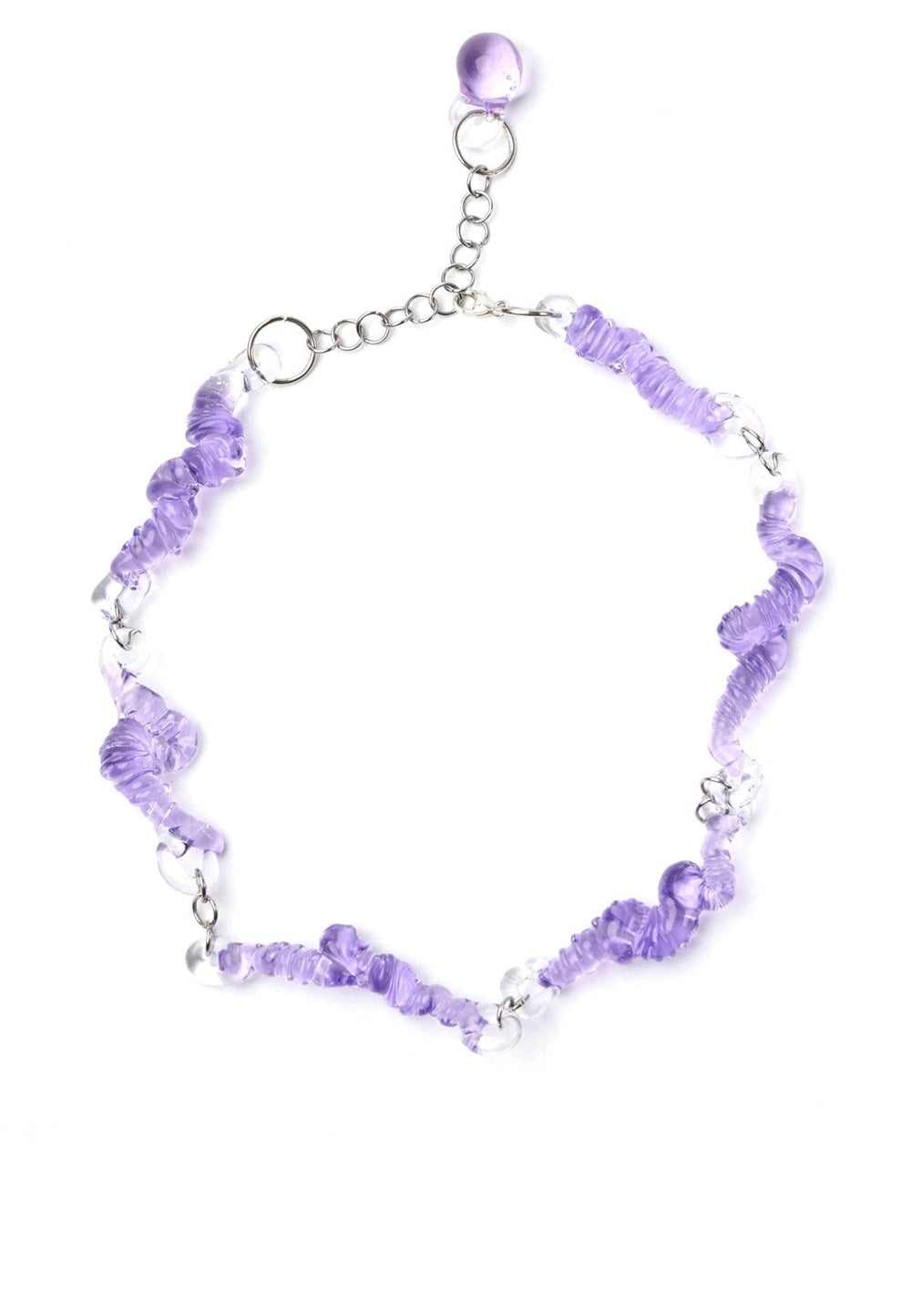 STALAGTITE NECKLACE LILAC - Moeon