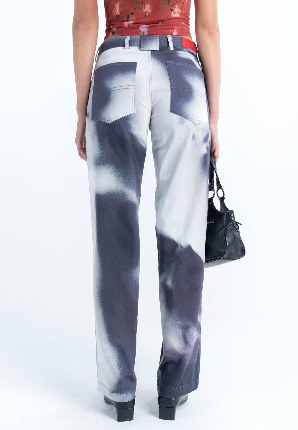 TWILL SLOUCH TROUSERS - Moeon